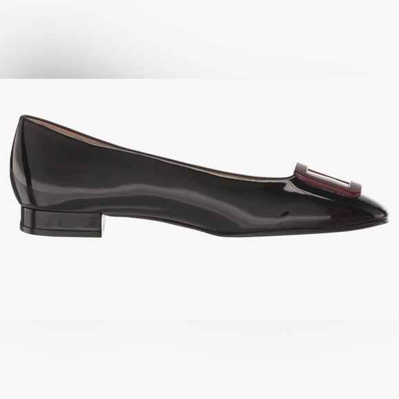 NEW, French Sole FS/NY Womens Leather Drum2 Ballet Flats Buckle Accent Size 8 - Picture 5 of 14